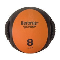 Medicine Ball 8LB Dual Grip Orange