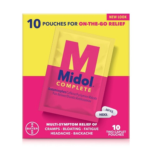 Midol Menstrual Complete TO GO, Caplets