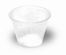 Medicine Cup Unbreakable Translucent, 1 oz - OutpatientMD.com
