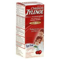 Tylenol Children's Oral Suspension 4oz Cherry - OutpatientMD.com